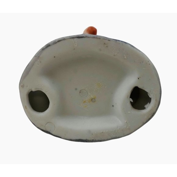 Vintage Porcelain Old Woman Farmer Fruit Vegetable Harvest Farmhouse Home Decor - Picture 8 of 10